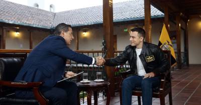 El presidente Daniel Noboa fue entrevistado por CNN / Foto: cortesía Presidencia