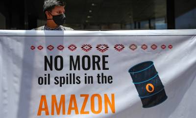 Indígenas dicen que aún hay contaminación por derrame en Amazonía / Foto: EFE