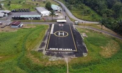 El Ejército inauguró helipuerto en Sucumbíos / Foto: cortesía El Universo