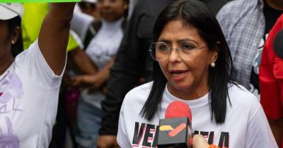 La vicepresidenta venezolana insiste en que su país no produce ni tiene "centros de acopio" de drogas / Foto: EFE 