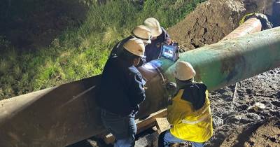 Han pasado ya 10 días desde que un aluvión provocó la rotura del Sistema de Oleoducto Transecuatoriano / Foto: cortesía Petroecuador