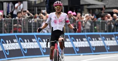 Richard Carapaz firmó su cuarta victoria en el Giro / Foto: EFE