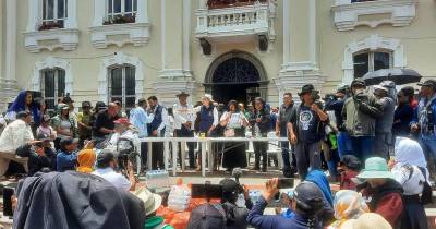 Los bloqueos por las manifestaciones se mantienen todavía / Foto: EFE