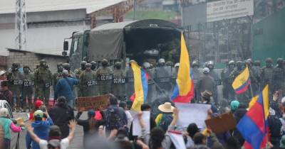 Hasta el momento, las protestas han dejado dos manifestantes fallecidos por disparos de armas de fuego / Foto: EFE