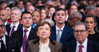Noboa asistió a la ceremonia de entrega del Premio Nobel de la Paz en Noruega / Foto: cortesía Presidencia