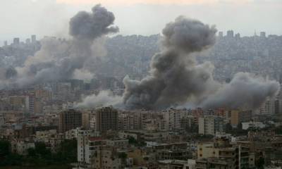 Israel lanzó un ataque contra los suburbios meridionales de Beirut / Foto: EFE