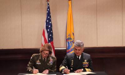 El acuerdo fortalecerá la seguridad regional y capacidad operativa de las fuerzas de seguridad ecuatorianas / Foto: cortesía U.S. Southern Commands
