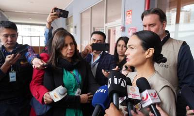 De Saint Malo destacó el proceso de votaciones y, sobre todo, la actitud de los candidatos presidenciales que aceptaron el resultado de la votación / Foto: cortesia Isabel de Sanit Malo