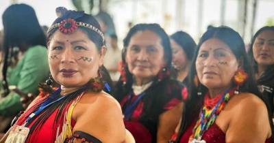 El primer Encuentro de Salud Intercultural con las Nacionalidades de la Amazonía se realizó en Puyo / Foto: cortesía Ministerio de Salud Pública
