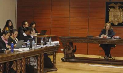 La diligencia no se extendió más de una hora (Foto: La Hora)