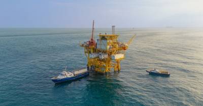 El Campo Amistad está ubicado en el Golfo de Guayaquil / Foto: cortesía Petroecuador