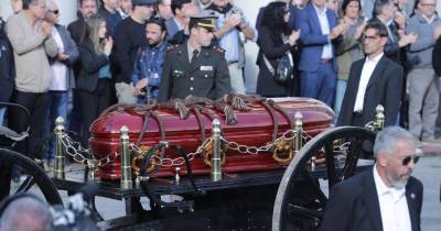 Sus resto serán velados en el Palacio Legislativo / Foto: EFE