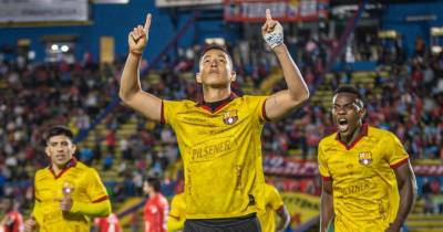 Miguel Parrales anotó el segundo gol torero frente a El Nacional / Foto: cortesía Barcelona