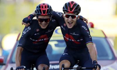 Richard Carapaz, líder de montaña del Tour de Francia / Foto: EFE