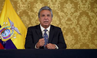 Moreno habló de tomar decisiones sobre Glas en su reunión de anteayer con los prefectos. Foto: La Hora