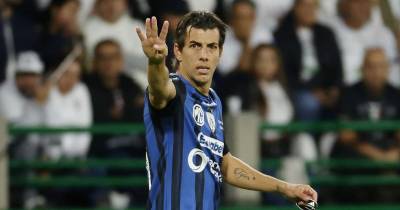 Michael Hoyos fue la figura del partido al anotar 2 goles / Foto: EFE
