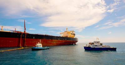 La empresa ganadora fue Trafigura. / Foto: Cortesía Petroecuador 