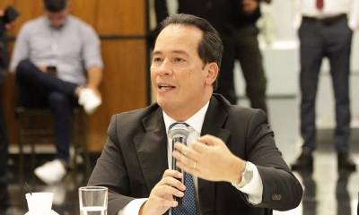 "Nos mantenemos firmes en la defensa del derecho de los ecuatorianos a vivir en democracia" / Foto: cortesía Ministerio de Gobierno