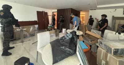 Las incautaciones tuvieron lugar tras 68 allanamientos en nueve provincias / Foto: cortesía Ministerio del Interior