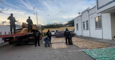 En total se encontraron algo más de 1.342 kilogramos / Foto: cortesía Policía Nacional