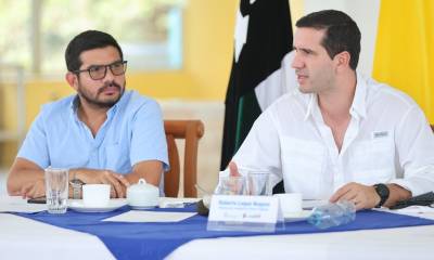 Se revisaron proyectos estratégicos en los sectores eléctrico, vial y minero / Foto: cortesía Secretaría de Planificación