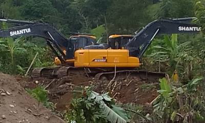 Los agricultores han denunciado en redes sociales, que la actividad minera ilegal está arrasando con sus tierras / Foto: cortesía