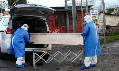 Autoridades del Registro Civil reconocen un incremento acelerado de la inscripción de defunciones. Foto: EFE 