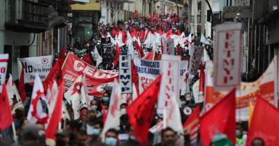 La Confederación Nacional de Servidores Públicos de Ecuador rechazó tajantemente los despidos/ Foto: cortesía EFE