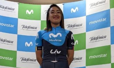 Movistar Team de Ecuador incluye por primera vez a una mujer en sus filas / Foto: EFE