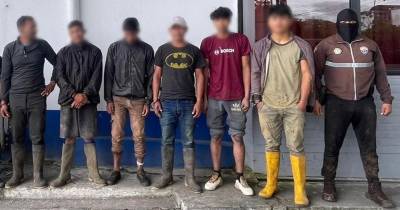Las actividades del campamento minero clandestino afectaron a la calidad del río Abanico/ Foto: cortesía EFE