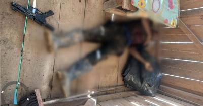 El hecho se registró en San Marcos, provincia de Orellana / Foto: cortesía Ejército 
