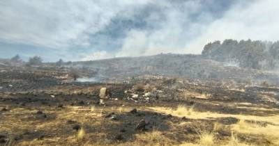El lunes y el martes últimos también comenzaron incendios forestales en el norte del país, en las localidades de Casitas y San Pablo / Foto: cortesía COEN - INDECI