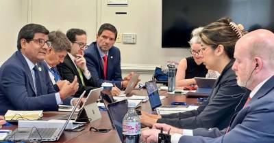 La segunda ronda de negociaciones se llevó a cabo en junio en Washington / Foto: cortesía Luis Jaramillo