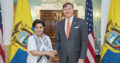 Gabriela Sommerfeld mantuvo varias reuniones en Washington 