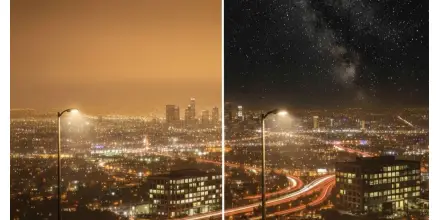Contaminación lumínica: un problema creciente con impacto energético y ambiental en Ecuador