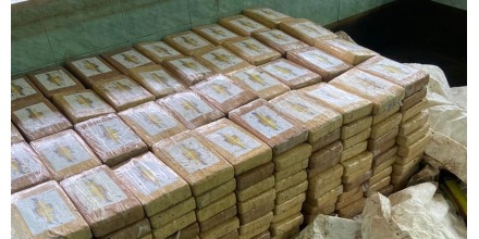 400 kilos de cocaína fueron incautados en plantación de banano en El Guabo
