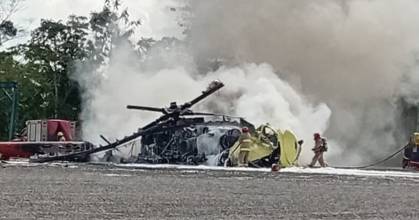 Perú: Accidente de helicóptero dejó 3 muertos en planta de gas de Pluspetrol
