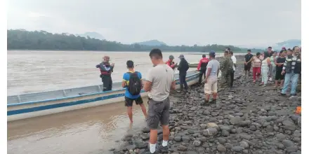 Búsqueda contrarreloj en el río Santiago refuerzan operativo para hallar a militar desaparecido