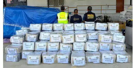 Incautan más de 1,5 toneladas de marihuana en operativo conjunto entre Ecuador y Perú