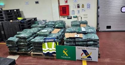 España: 2 toneladas de cocaína fueron halladas en fruta procedente de Ecuador