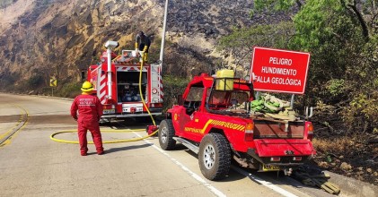 Los incendios forestales aumentan en Azuay 