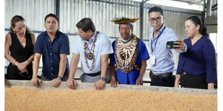 Agricultores de la Amazonía recibieron diversos apoyos 
