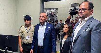 John Reimberg recorrió la megacárcel de El Salvador
