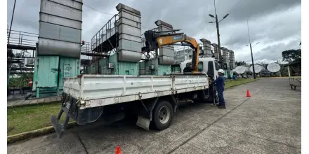 Celec reporta mantenimiento mayor en unidades de generación de la Central Sacha