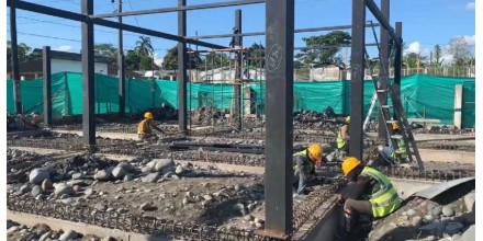 Las obras en el centro de salud Madre Tierra continúan