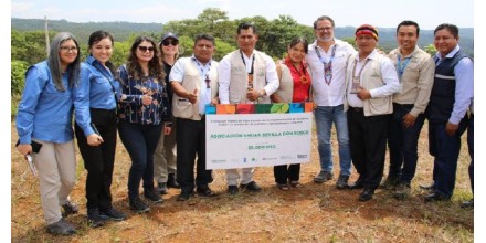7 organizaciones indígenas recibieron $ 235 mil para acciones de conservación