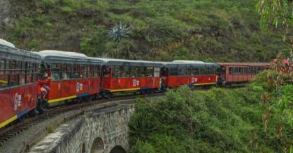 El tren volvió a funcionar en Imbabura 