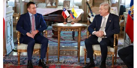 Noboa y Kast consolidan acercamiento político entre Ecuador y Chile