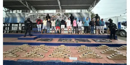 Operativo internacional golpea red de narcotráfico vinculada a Los Lagartos y mafia albanesa