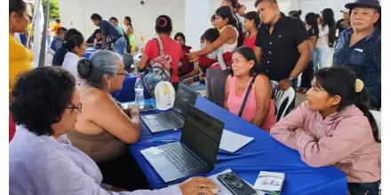 Brigada social atendió a 300 habitantes de Tiwintza